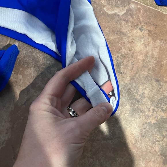 Meyeeka Womens Sexy High Waist Rash Guard Swimwear Long Sleeve 3PCS Swimsuit - Picture 6 of 7